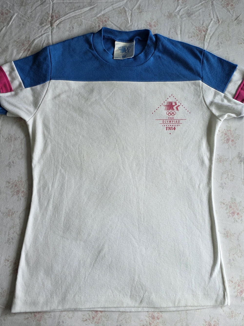 Original Men's T-Shirt of the USA 1984 Olympic Staff